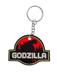 Godzilla Silhouette Keychain #2